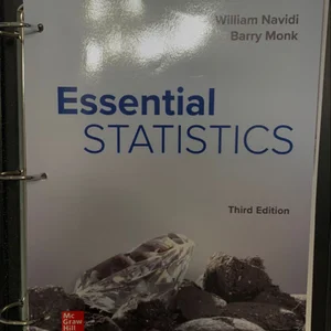 Loose Leaf for Essential Statistics