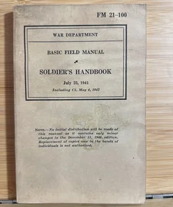 Soldier's Handbook; Basic Field Manual