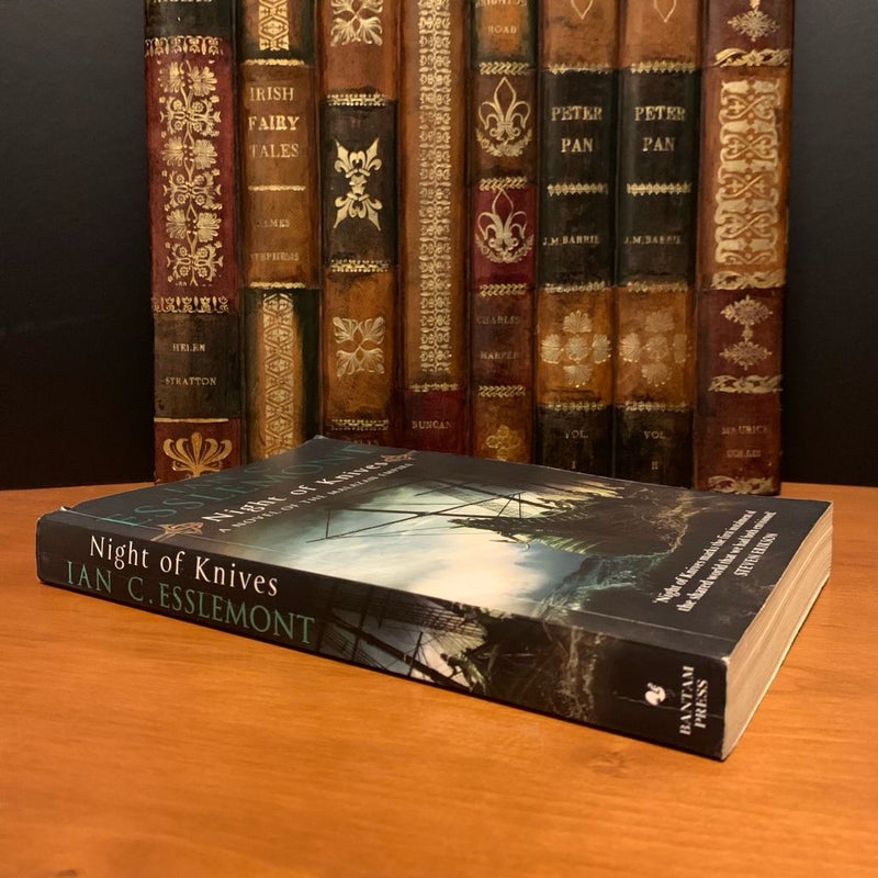 Night of Knives, Malazan Novel, Trade Paperback Size