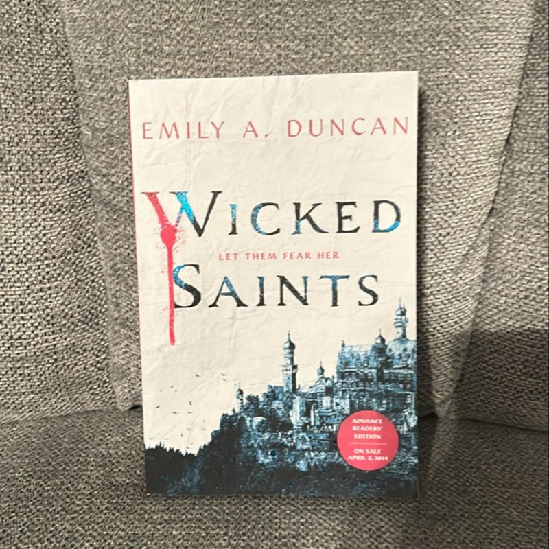 Wicked Saints ARC