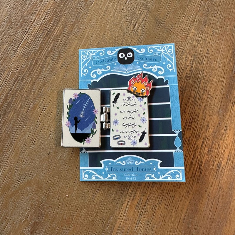 Howls Moving Castle Pin