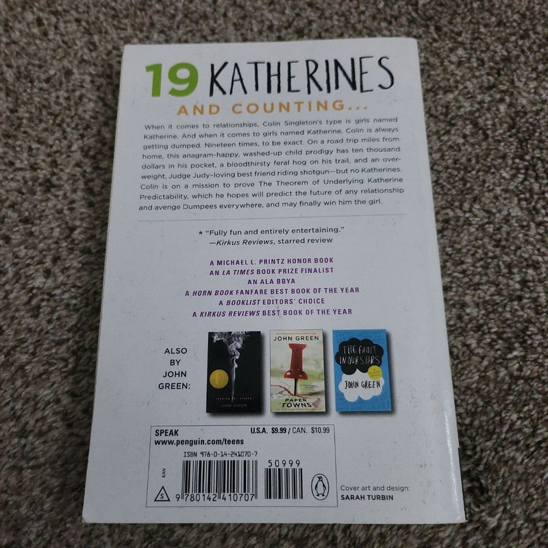 An Abundance of Katherines