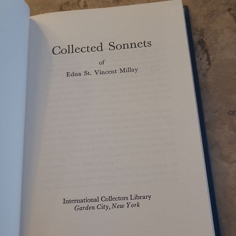Collected Sonnets of Edna St Vicent Millay