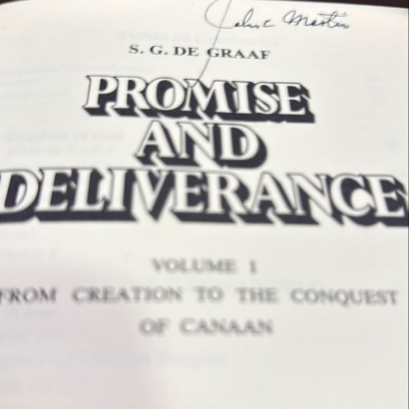 Promise and Deliverance Volume 1