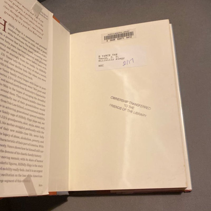Hillbilly Elegy