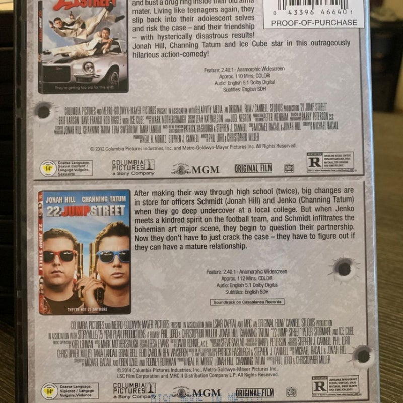 21 & 22 Jump Street DVD by DVD, Paperback | Pangobooks