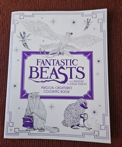 Fantastic Beasts and Where to Find Them: Magical Creatures Coloring Book