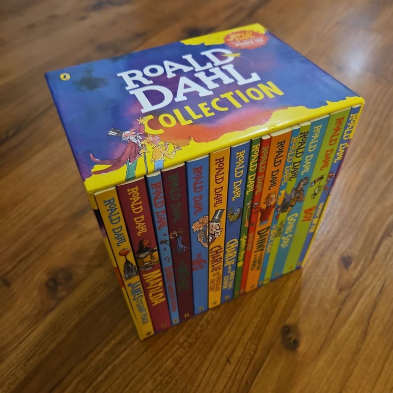 Roald Dahl 15-Book Boxed Set-PROP-RMS