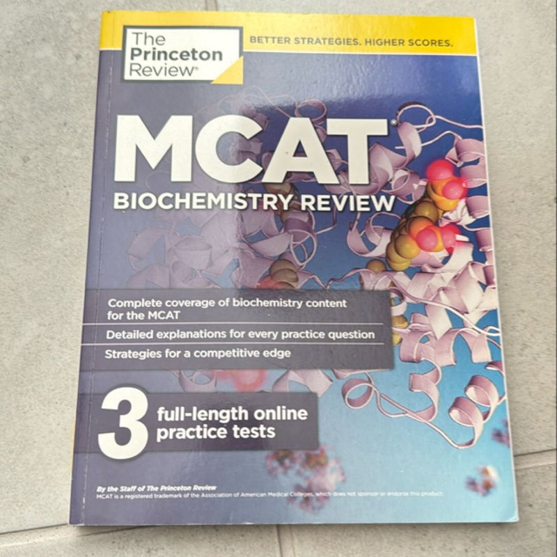 MCAT Biochemistry Review