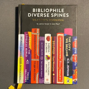 Bibliophile Diverse Spines Reader's Journal