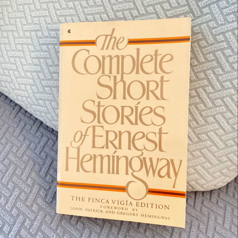 The Complete Short Stories of Ernest Hemingway