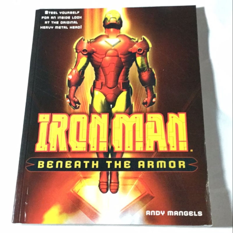 Iron Man beneath the armor