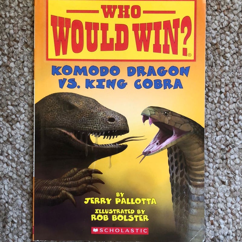 Komodo Dragon vs. King Cobra