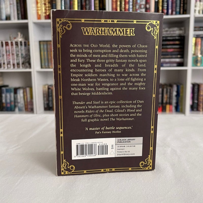 UK Thunder and Steel Warhammer Omnibus