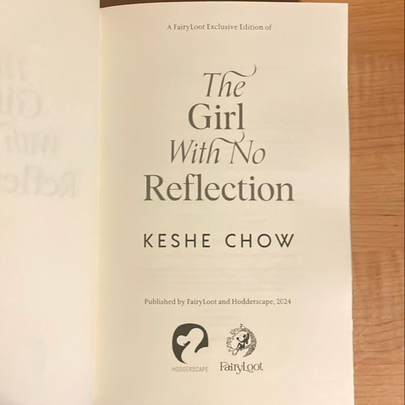 The Girl With No Reflection Fairyloot Edition