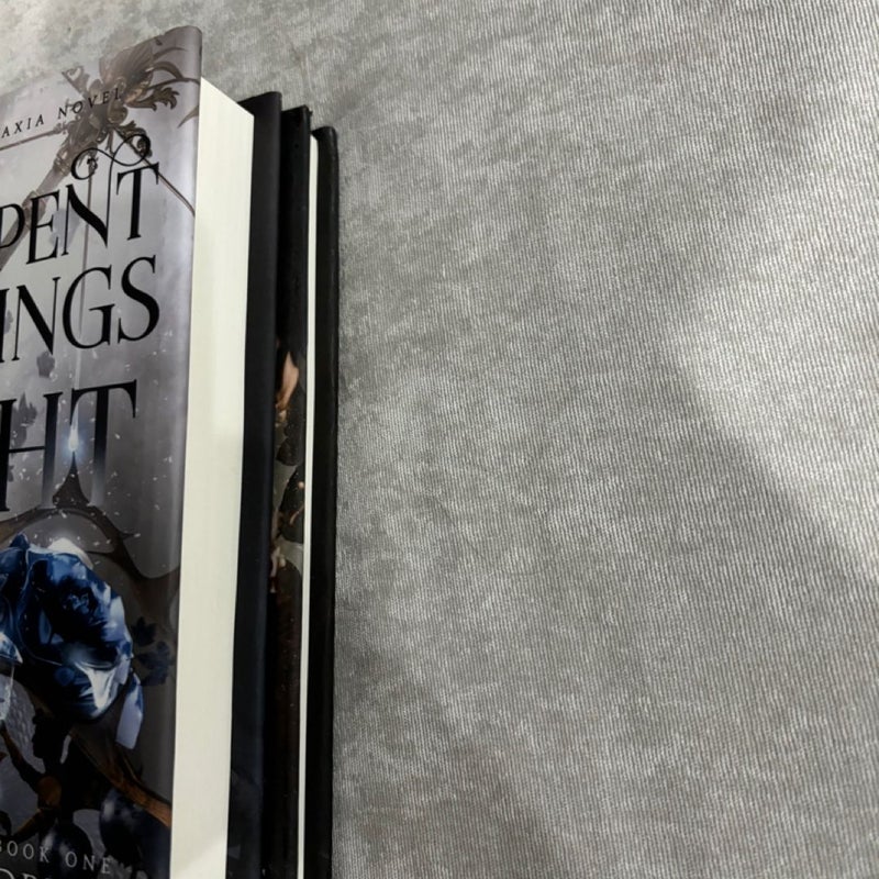 Carissa broadbent indie hardcovers (serpent and the wings of night, six scorched roses)