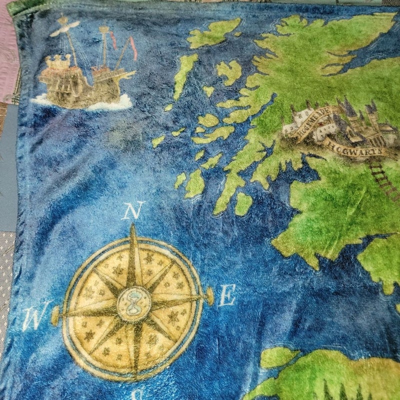 Harry Potter Map Blanket