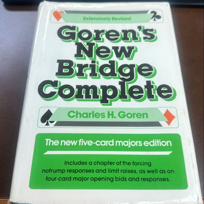 Goren's New Bridge Complete