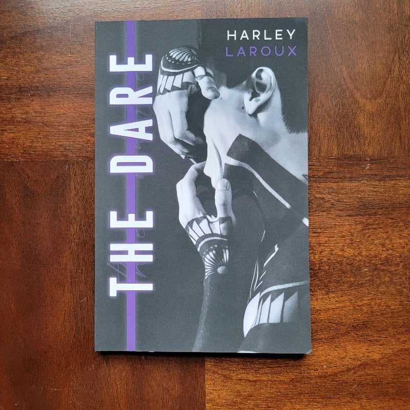 The Dare by Harley Laroux OOP Retired Dark Romance Smut Book Novel Indie