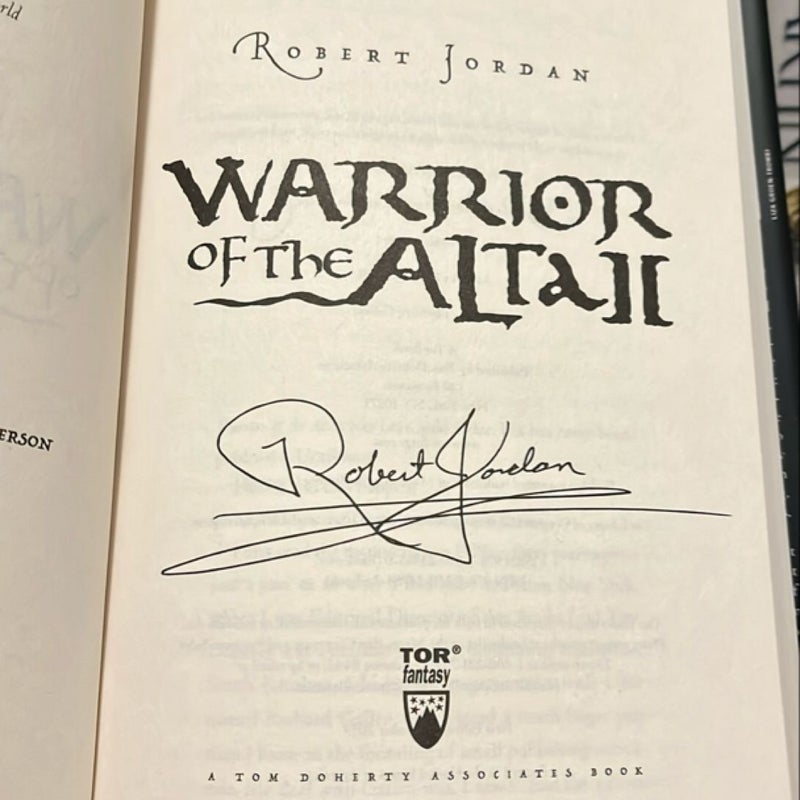 Warrior of the Altaii (Signed Edition)