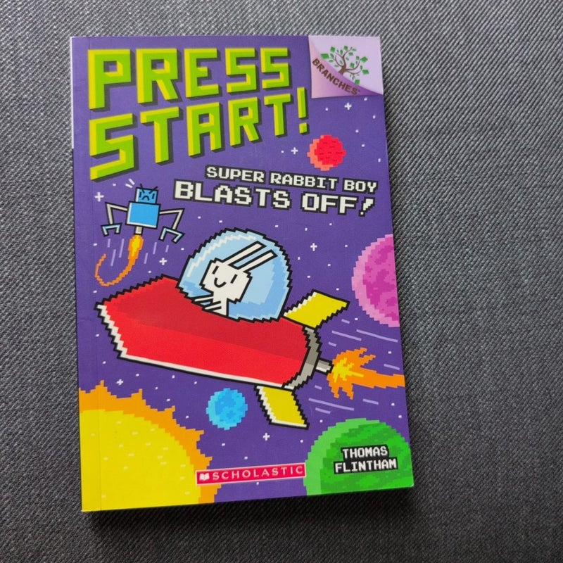 Super Rabbit Boy Blasts Off!