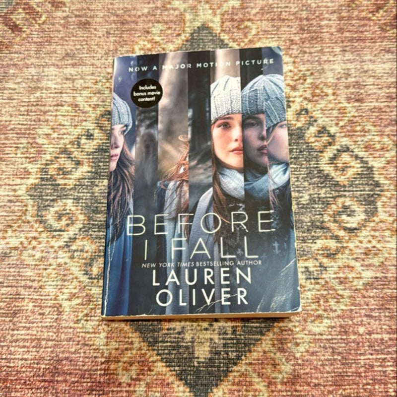 Before I Fall Movie Tie-In Edition