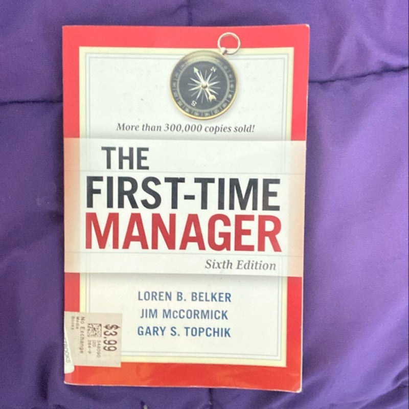 The First-Time Manager