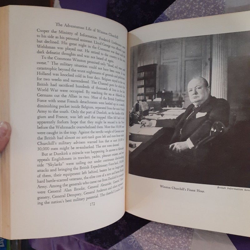 The Adventurous life of Winston Churchill