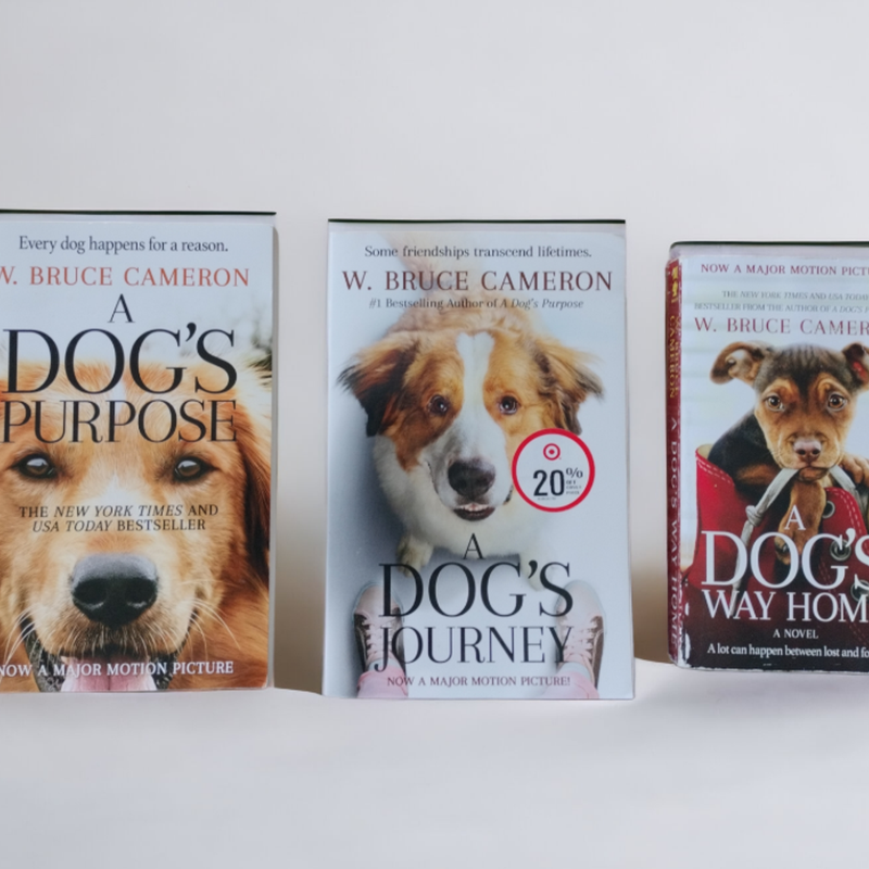 (3) W. Bruce Cameron Book Lot SOFTCOVER
