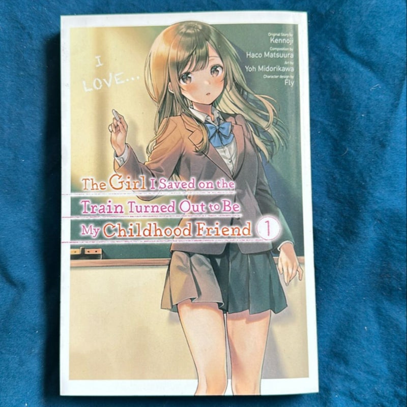 The Girl I Saved on the Train Turned Out to Be My Childhood Friend, Vol. 1 (manga)