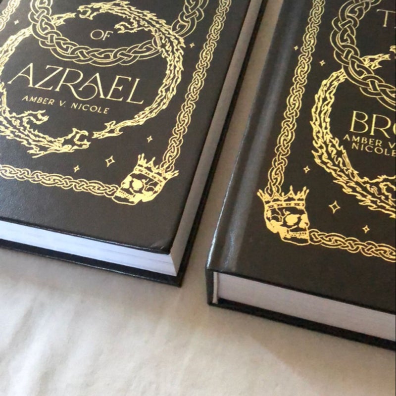 The Book of Azrael and The Throne of Broken Gods