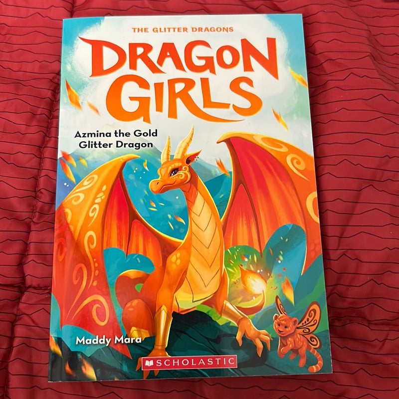 Azmina the Gold Glitter Dragon (Dragon Girls #1)
