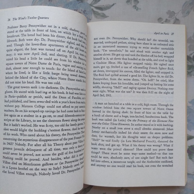 The Wind's Twelve Quarters