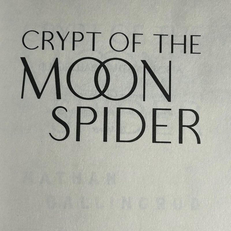 Crypt of the Moon Spider