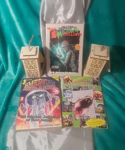 Michigan Chillers & American Chillers childrens horror books, 1 Signed by Johnathan Rand!