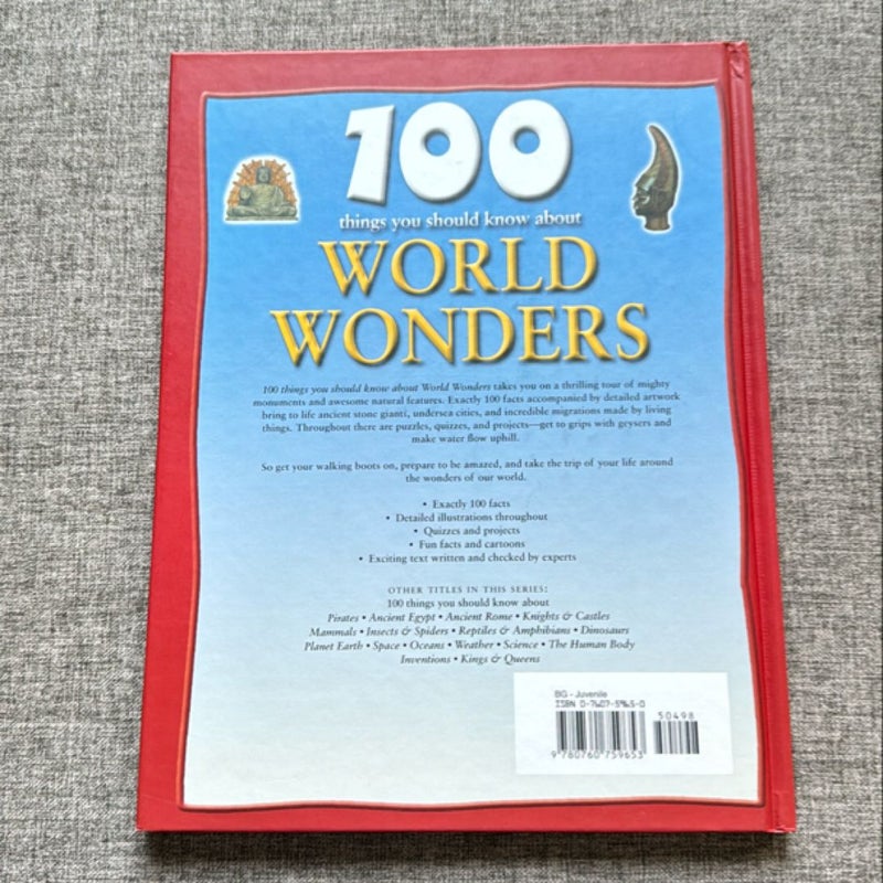 100 Things You Should Know About World Wonders