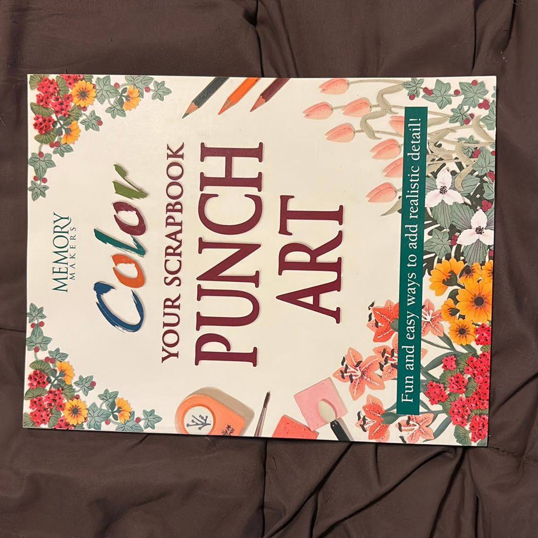Color Your Scrapbook Punch Art