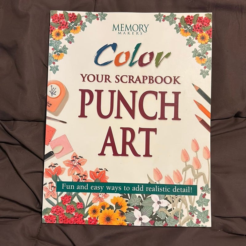 Color Your Scrapbook Punch Art