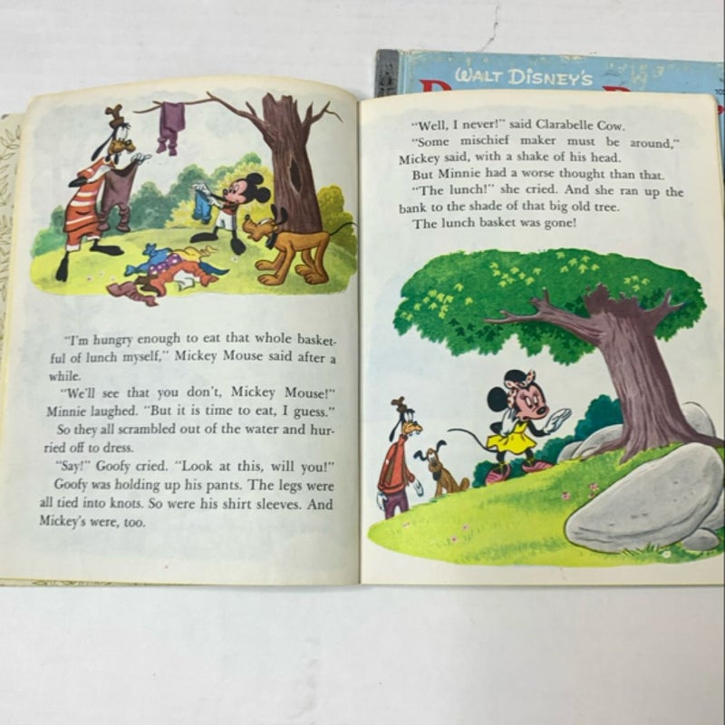 Vintage Disney Little Golden Books 