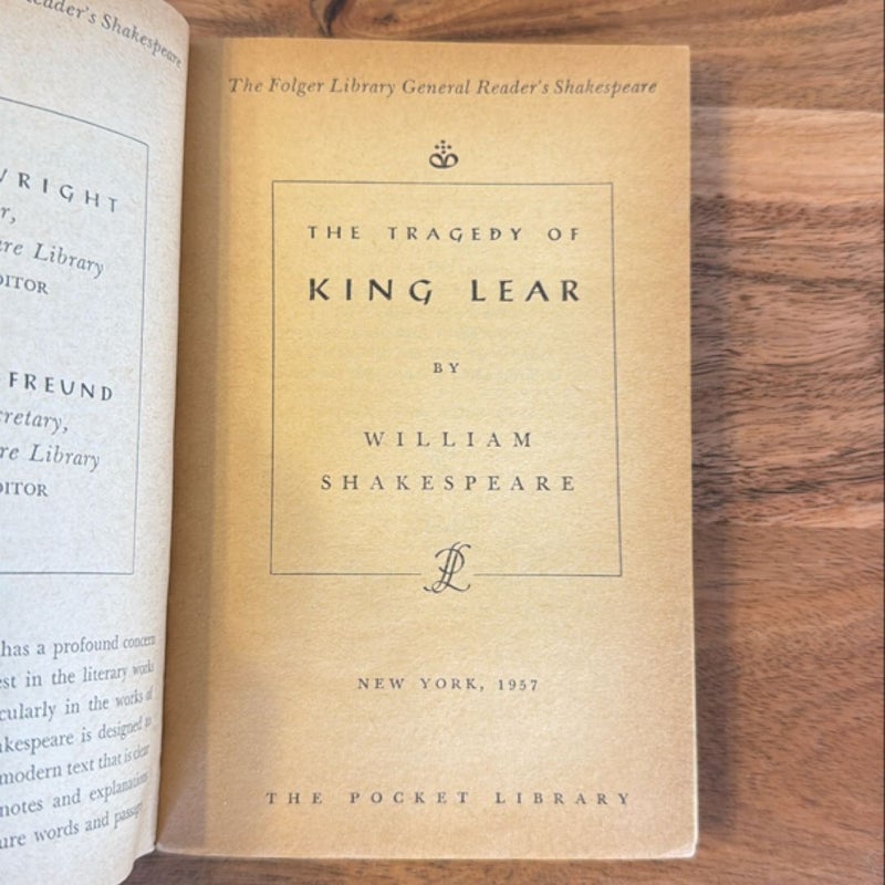 The Tragedy of King Lear