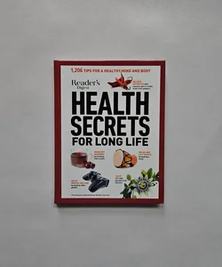 Reader's Digest Health Secrets For Long Life 