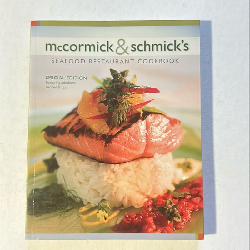 McCormick and Schmick's Seafood Restaurant Cookbook