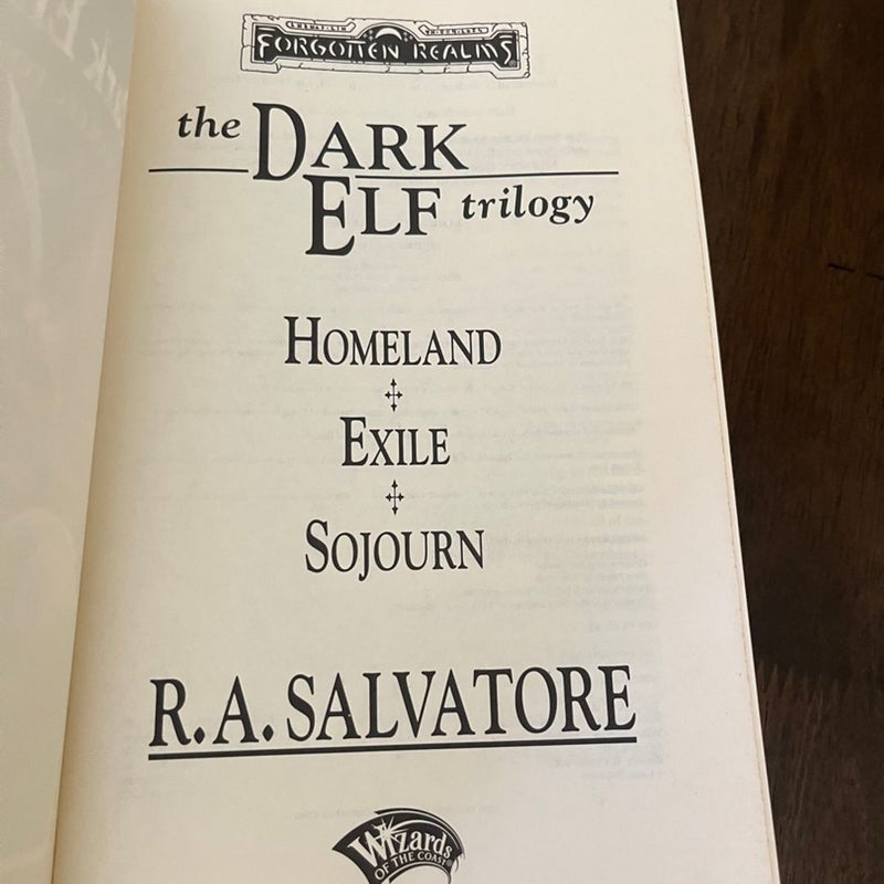 Forgotten Realms The Icewind Dale Trilogy & The Dark Elf Trilogy R.A. Salvatore