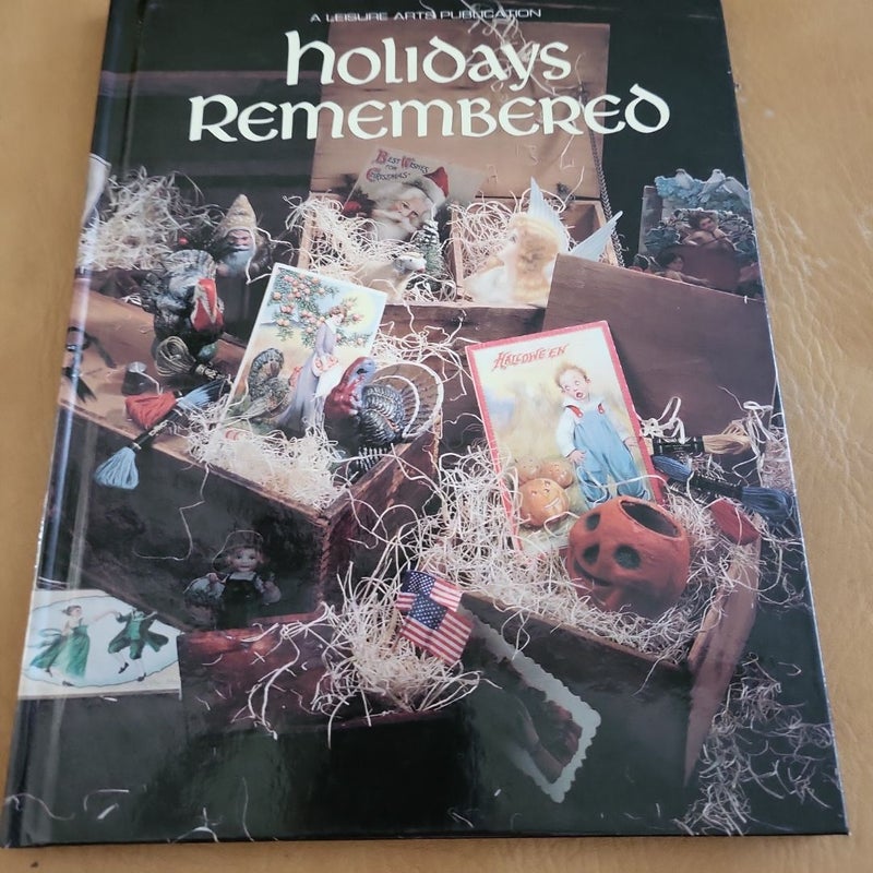 Holidays Remembered cross stitch 