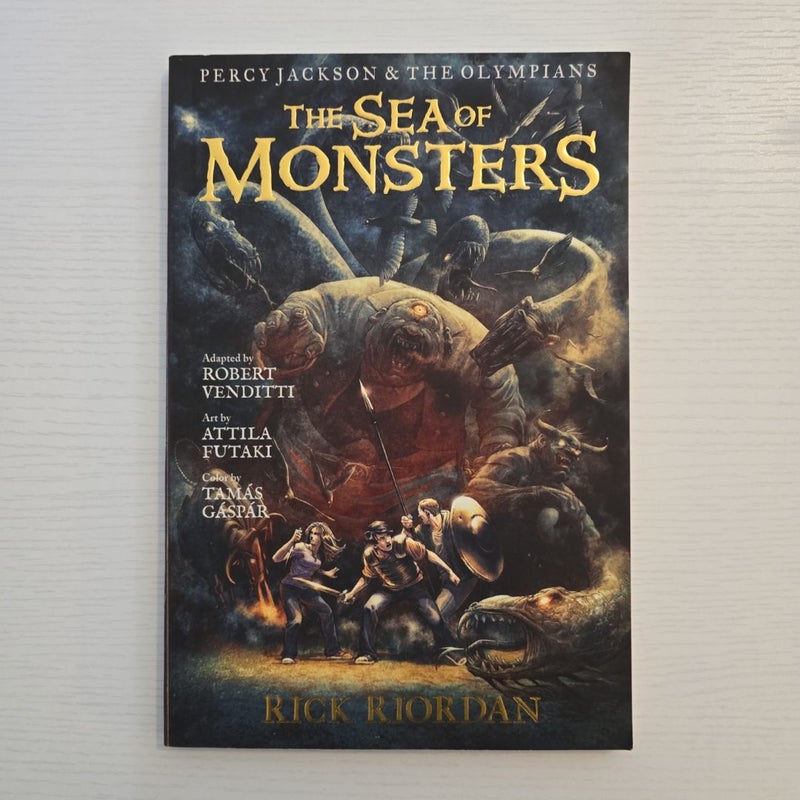 Percy Jackson and the Olympians Sea of Monsters, the: the Graphic Novel