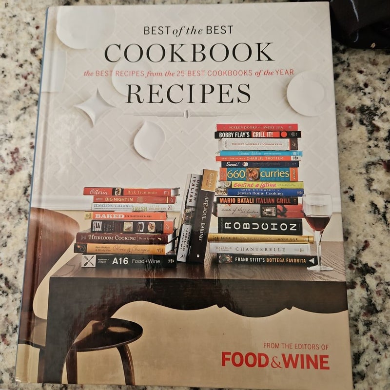 Food and Wine Best of the Best Cookbook Recipes