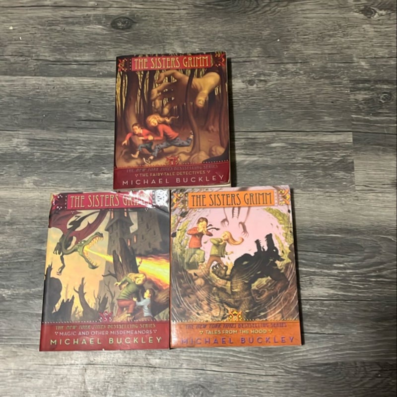 The Sisters Grimm 3 Book Set