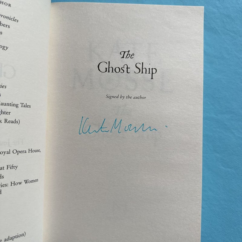 *signed* The Ghost Ship