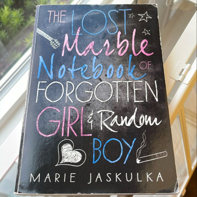 The Lost Marble Notebook of Forgotten Girl and Random Boy