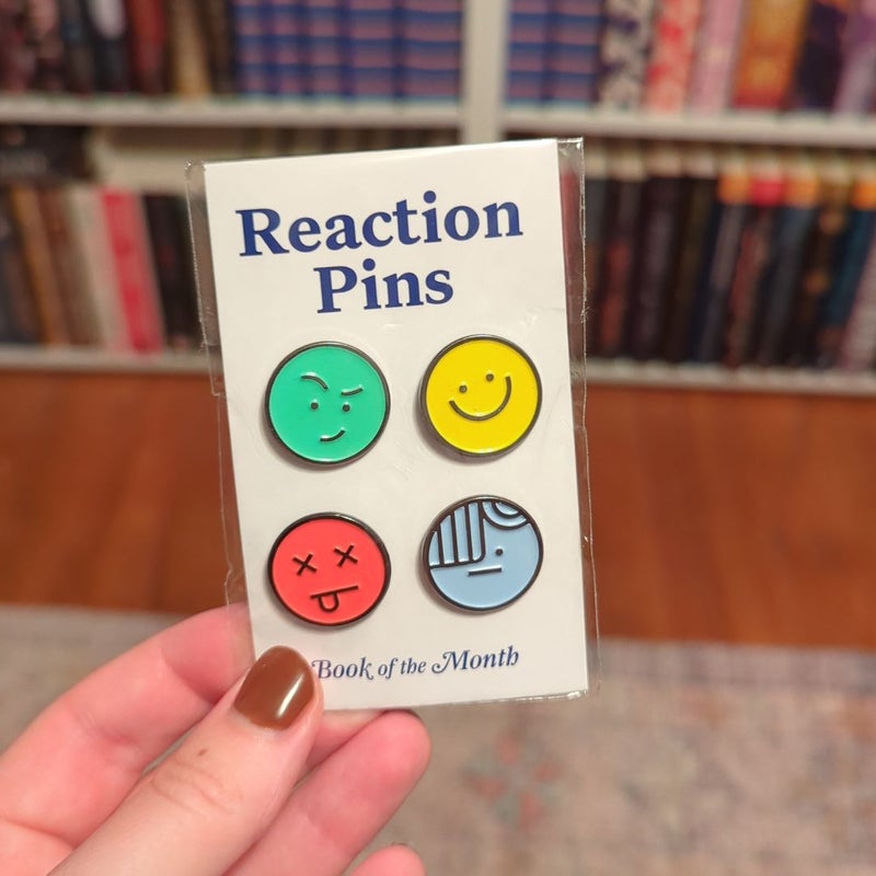 BOTM Reaction Pins